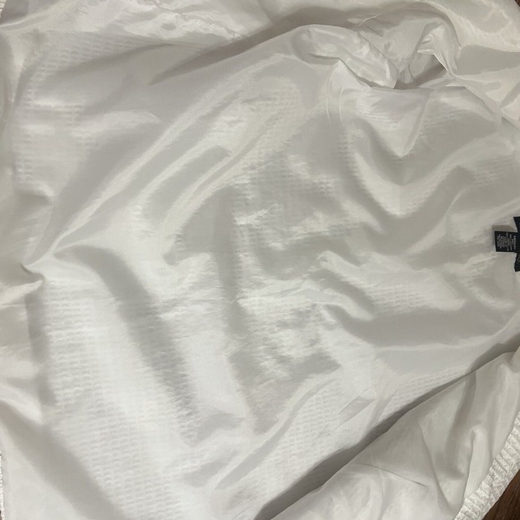 Dialogue Womens Blazer Jacket white Textured QVC Lined s 100% cotton NWOT Size M - Picture 9 of 10